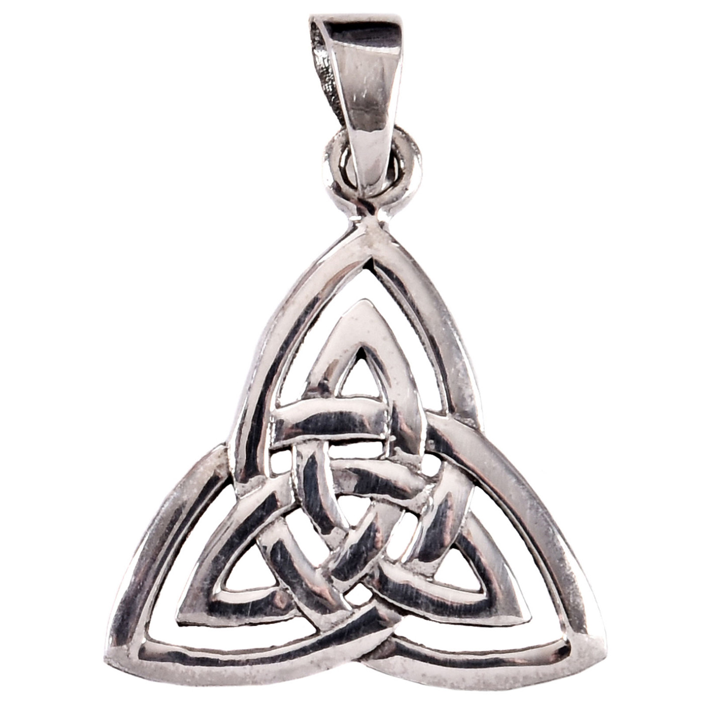 Bild von Anhänger keltischer Dreifaltigkeitknoten aus Silber